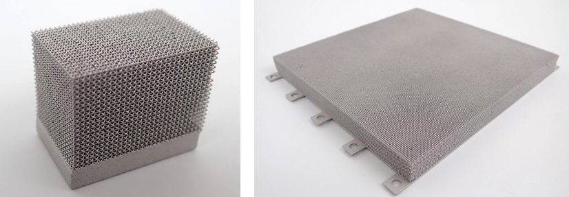 金属3Dプリンターによる微細ラティス（格子構造）の造形